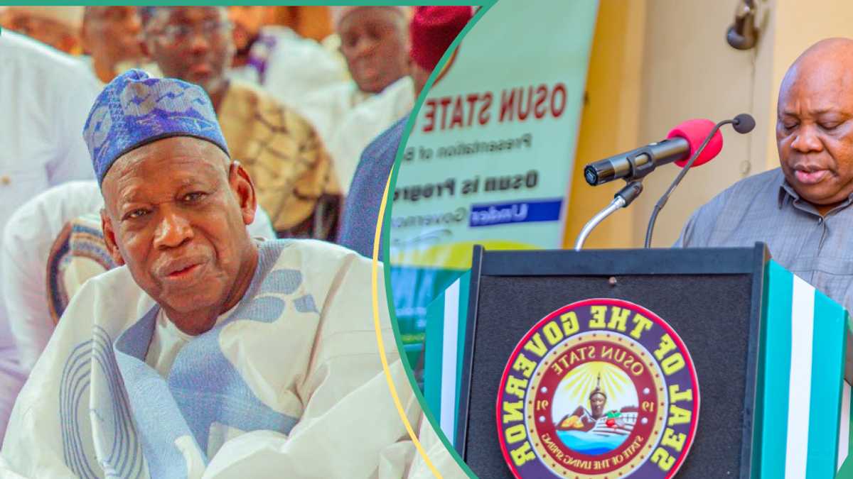 'Sharuɗan Ganduje ne': APC ta fadi abin da ya haka gwamnan PDP sauya sheka