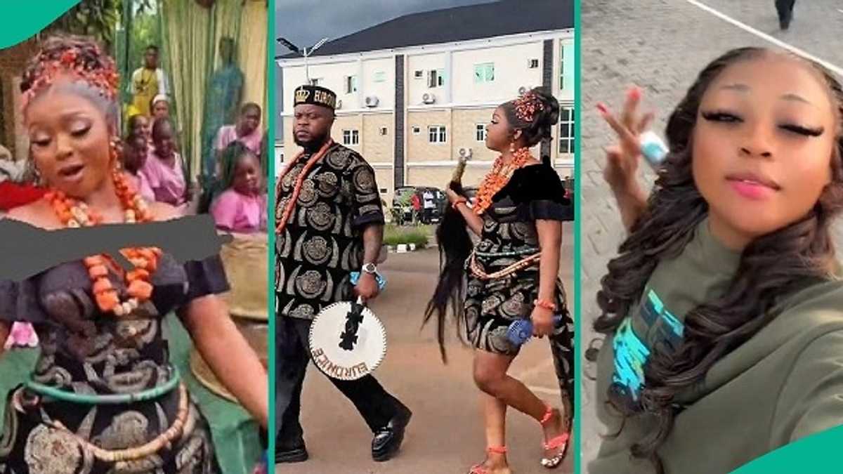 Single Mum Who Was Told Nobody Will Marry Her Celebrates Traditional Wedding in Grand Style