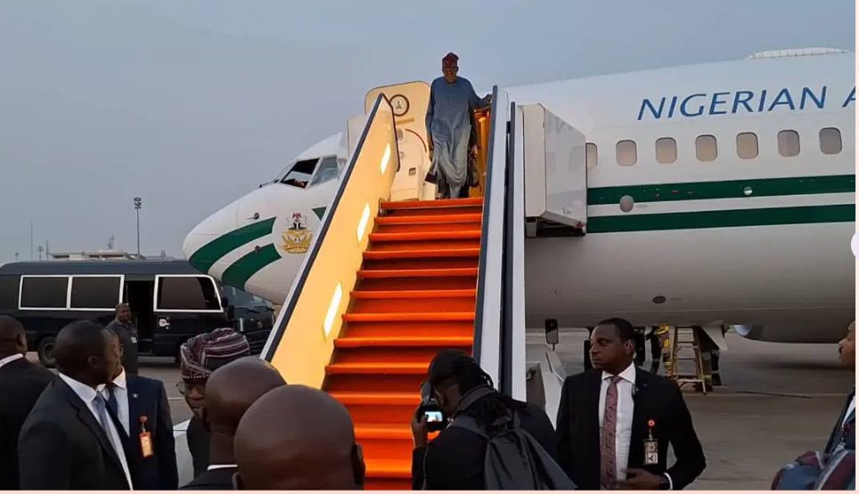 State Visit: Tinubu arrives Anambra