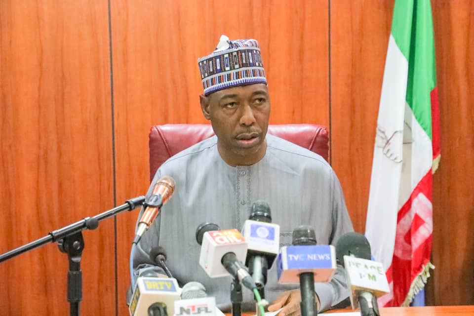 Terrorists Now Use Military, Politicians As Informants — Gov Zulum