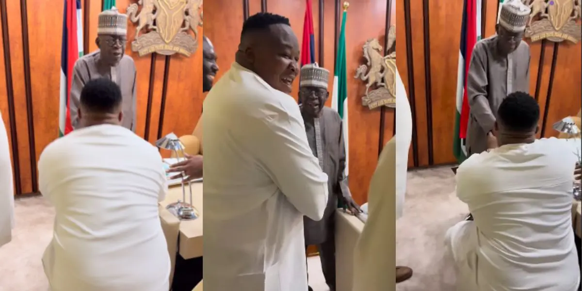 “They can never break us’ – Cubana chief priest meets Tinubu