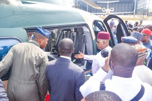 Tinubu Commissions Two Agusta 109 Helicopters Into Nigerian Air Force Fleet