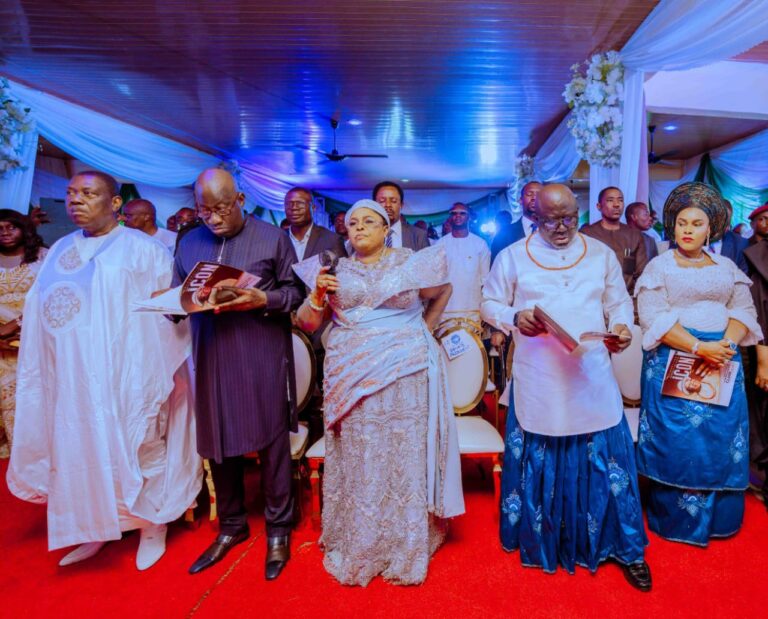 Tinubu, Jonathan, Oborevwori pay last respect to EK Clark