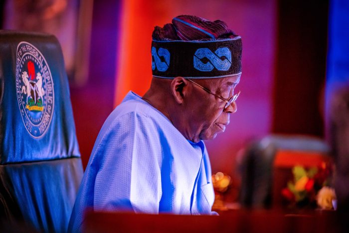Tinubu in closed door meeting with Oborevwori amid defection drama