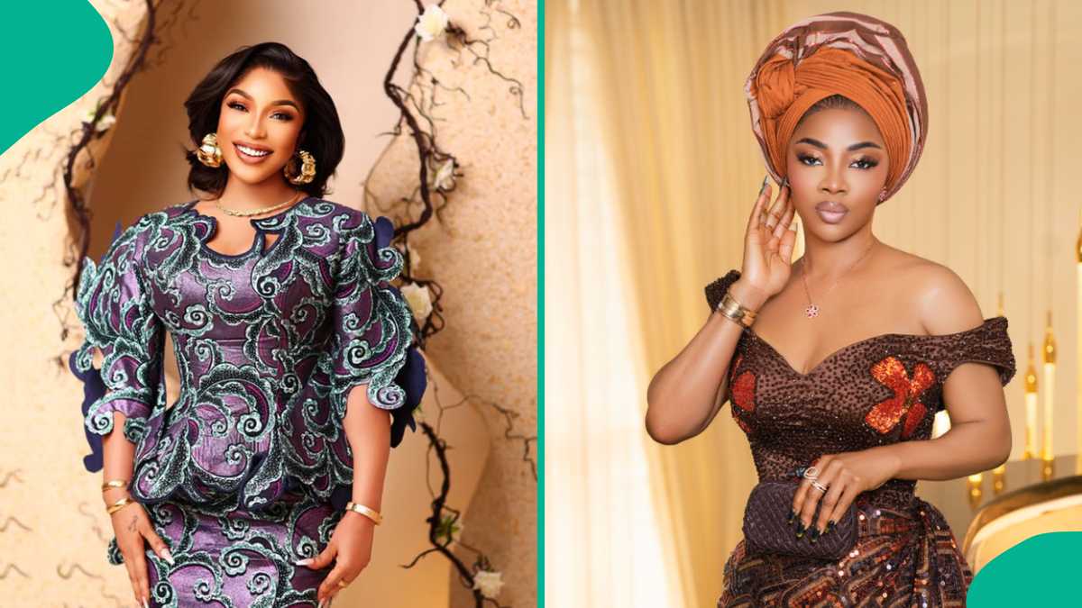 Tonto Dikeh Sends Toke Makinwa Emotional Message on Mothers Day, She Reacts, Screenshot Trends