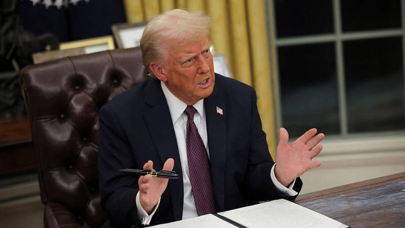 Trump 'Shuns' Turkey Peace Talks To Visit New Grandchild