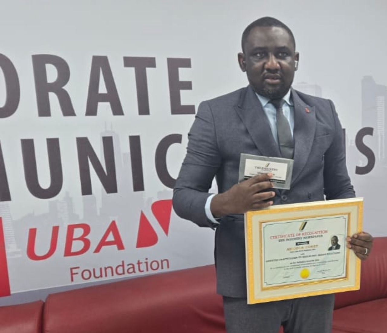 UBA’s Abiodun Coker Named “Future Leader in Media Management” at The Industry Summit/Awards- Newsone