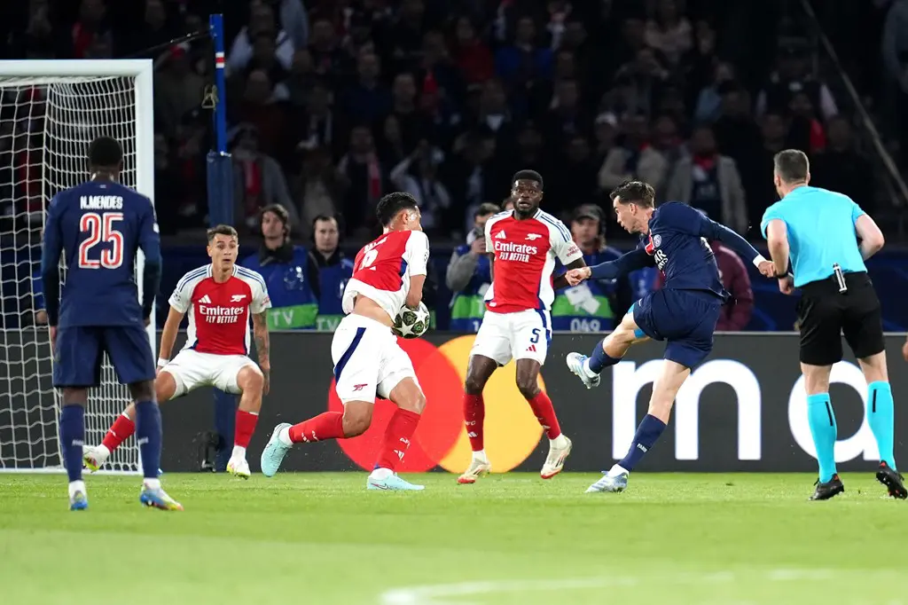 UCL: PSG beat Arsenal 2-1, to face Inter Milan in final