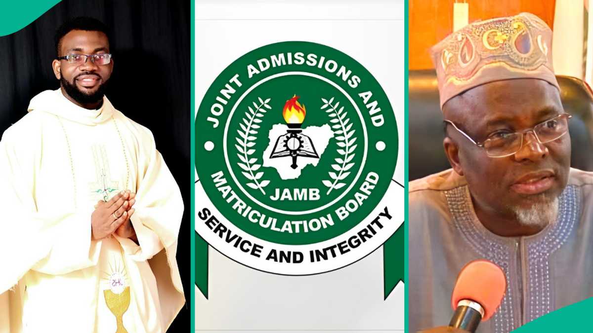 UTME 2025: Catholic Priest Shares Thought-Provoking Observation about JAMB Registrar When He Wept