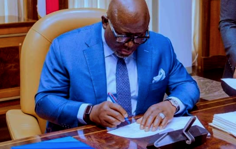 Gov Oborevwori signs landmark electricity bill, six others into law
