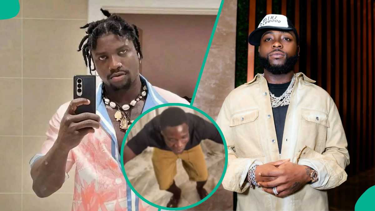 VDM: Ghanaian TikToker Who Davido Gifted $5K Prostrates to Appreciate Critic in Clip, "It Was All u"