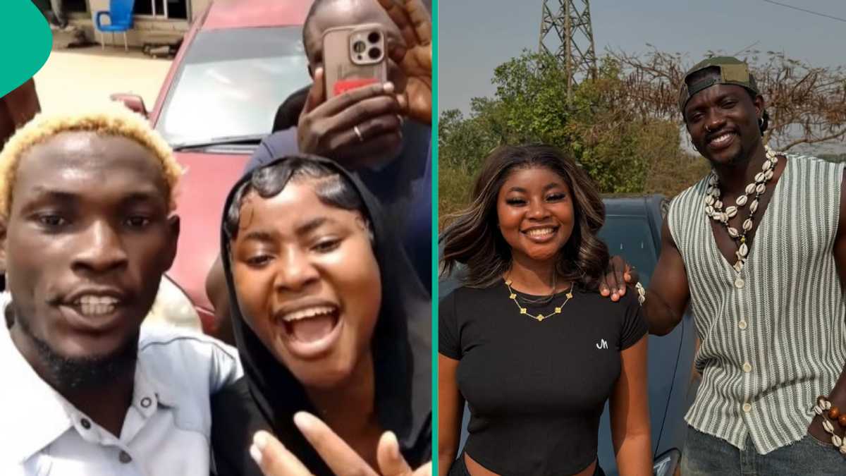 VeryDarkMan: Reaction Trail Moment JojoofLele Was Introduced As VDM’s Wife at Abuja Protest