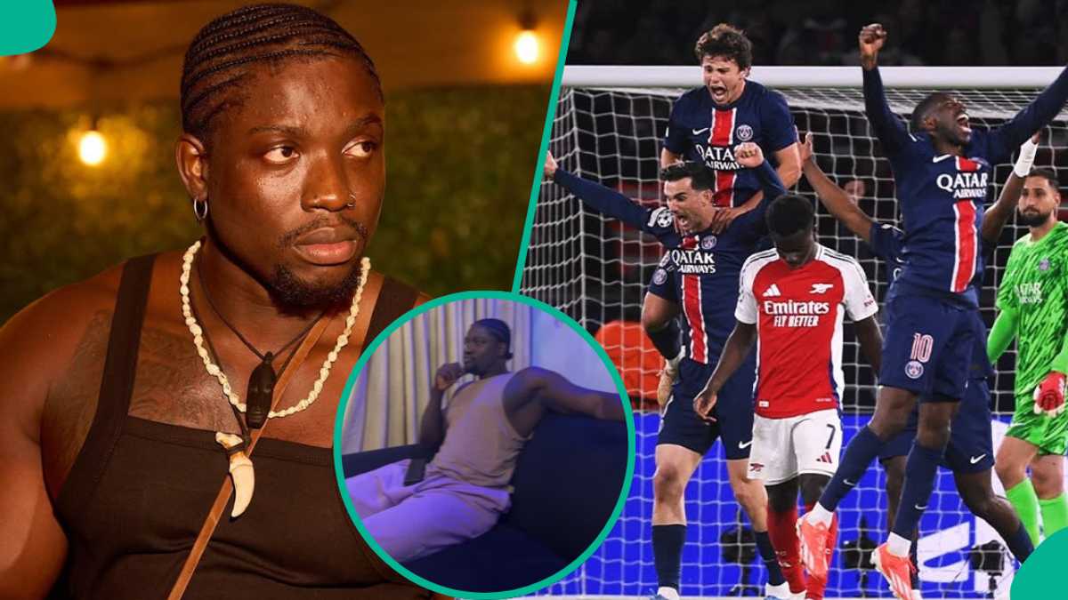 VeryDarkMan’s Facial Expression As PSG Celebrates Champions League Win Against Arsenal Trends