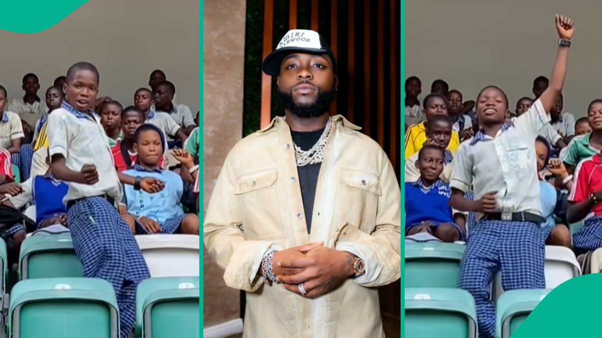With You By Davido and Omah Lay: School Boy Performs Cool Dance Steps To OBO's Trending Song