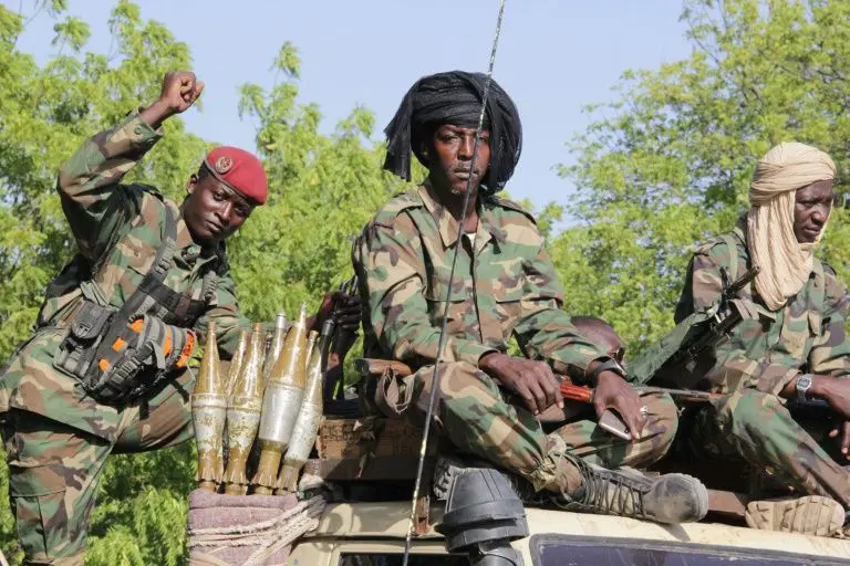 Women, children of terrorists surrender to troops in Borno