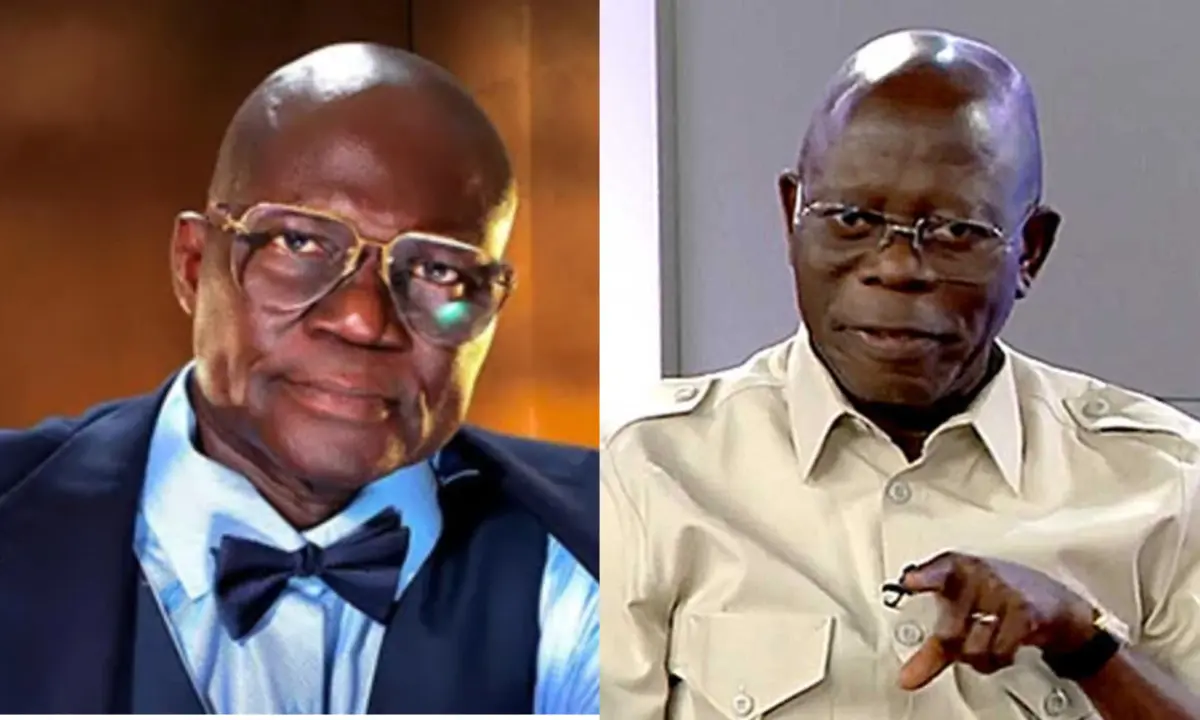 ‘Don’t hide behind TV, let’s settle in on street’ – Oshiomhole dares Abati