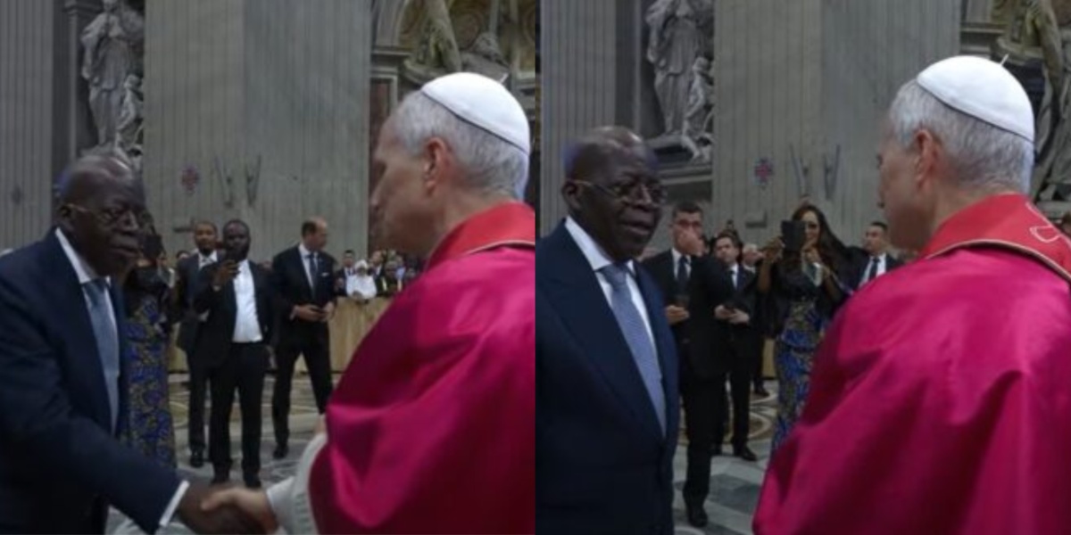 ‘Mr President, welcome to our church’ – Peter Obi, Fayemi tell Tinubu in Rome